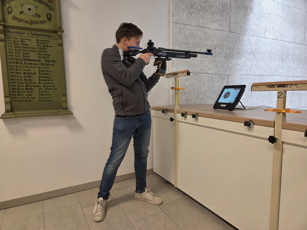 Neues Luftgewehr für die Jugendabteilung