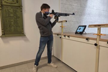 Neues Luftgewehr für die Jugendabteilung